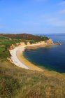 France, Brittany, Crozon Peninsula. Toulinguet cape during daytime. Pen Hat Cove. — Stock Photo