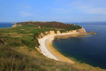 France, Brittany, Crozon Peninsula. Toulinguet cape. Pen Hat Cove. — Stock Photo