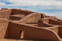 Mexique, État de Chihuahua, Paquime ou Casas Grande, zone archéologique précolombienne, site du patrimoine mondial de l'Unesco — Photo de stock