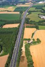 Francia, Bretaña, Morbihan. Vista aérea. RN 165 - foto de stock