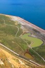 Inglaterra, Dover. Reserva de Natrual de 30 hectáreas. Samphire Hoe es una nueva pieza de Inglaterra hecha de 4,9 millones de metros cúbicos de tiza excavada para crear el túnel del Canal - foto de stock