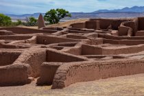 México, Estado de Chihuahua, Paquime o Casas Grande, Zona arqueológica precolombina, Patrimonio de la Humanidad de la Unesco - foto de stock