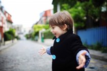 Porträt eines 4-jährigen Jungen — Stockfoto