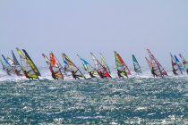 Frankreich Gruissan, Defi Wind, Windsurf Race — Stockfoto