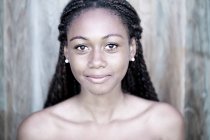 Портрет красивой девушки из Мартиники. — стоковое фото