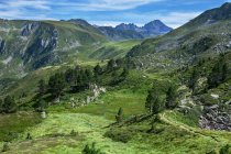 France, Ariege, Pyrenees, landscape near peak Ruhle — Stock Photo