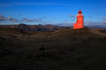 Ісландія, Судурнес, маяк Гріндавік. — стокове фото