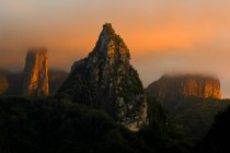Oceania, Polinesia francese, Isole Marchesi, Ua Pou, i dodici colli — Foto stock