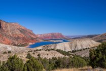 USA, Utah, Flaming Gorge National Recreation Área, Sheep Creek Overlook - foto de stock
