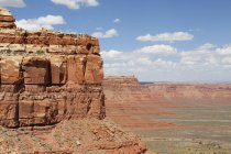 Formazioni rocciose di arenaria, Monument Valley, Utah, USA — Foto stock