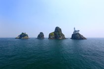 Corea del Sur. Busan. Islas Oryukdo - foto de stock
