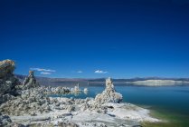 Formações de tufa em Mono Lake, California, USA — Fotografia de Stock