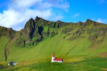 Island, Sudurlnd, Vik Kirche. — Stockfoto