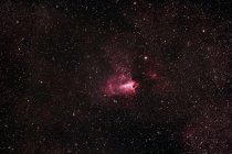 El corazón de la constelación de Sagitario, conservado bajo la contaminación lumínica del cielo - foto de stock