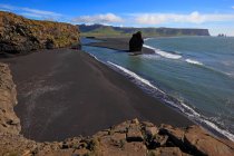 Islandia, Sudurland.Dyrholaey vista - foto de stock