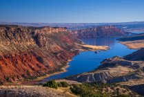 Соединенные Штаты Америки, Utah, Flaming Gorge National Recreation Area, Sheep Creek Overlook — стоковое фото