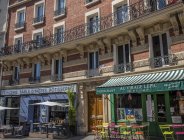 Restaurants und Caféterrassen in Frankreich, Paris — Stockfoto