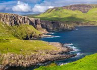 Europe, Great Britain, Scotland, Hebrides, Isle of Skye, Glendale, Neist Point (extreme west of the Isle of Skye) — Stock Photo