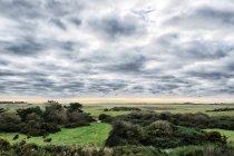 Vista panorámica del paisaje, Normandie - foto de stock