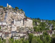France, Causses du Quercy Regional Natural Park, Lot, Rocamadour (Most Beautiful Village of France) (Chemin de Saint Jacques de Compostelle) (12th-19th centuries) — Stock Photo