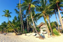 Filipinas, Ilha Boracay. Praia Branca. — Fotografia de Stock