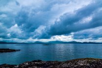 Ирландская Республика, графство Керри, Иверагх-Панорама, Океан Керри, морской пейзаж — стоковое фото