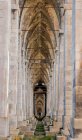 Francia, Charente Maritime, Tonnay-Charentes, puente colgante (1842, edificio histórico) sobre el río Charente, peatones y ciclistas puerta de entrada - foto de stock
