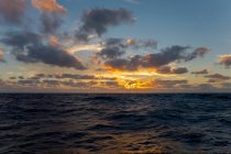 Europa, mar Mediterrâneo, pôr do sol — Fotografia de Stock