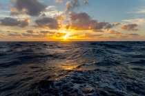Europe, Mediterranean sea, sunset — Stock Photo