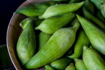 Nagaland cucumber named Maikoh. It only grows in Konyak territory, Kisama, Nagaland, India — Stock Photo