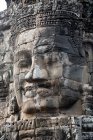 Камбоджа, СіємРап, Ангкор, Байон храм; голова — стокове фото
