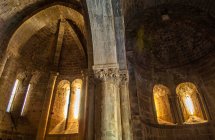 España, Aragón, ermita de Santiago en Aguero - foto de stock