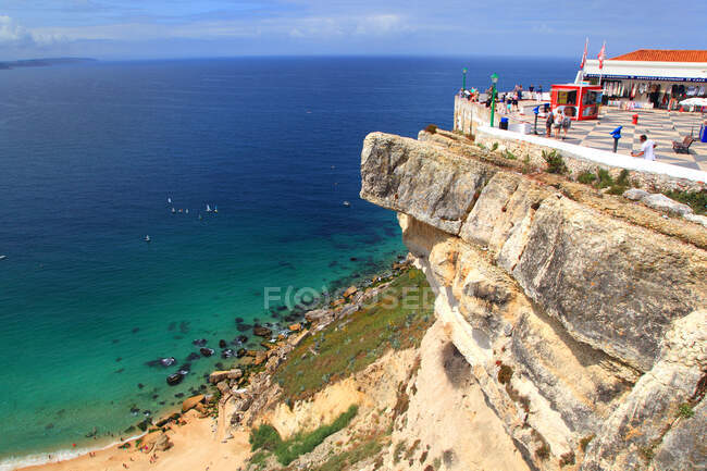 Vista de Portugal, Nazare. - foto de stock