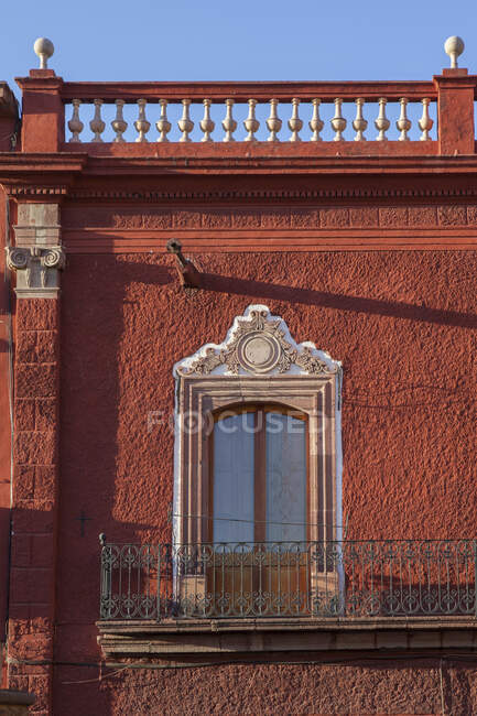 Mexique, État de Guanajuato, San Miguel de Allende, façade municipale de Palacio — Photo de stock