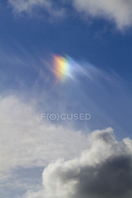 Visual phenomenon in the sky. — Stock Photo