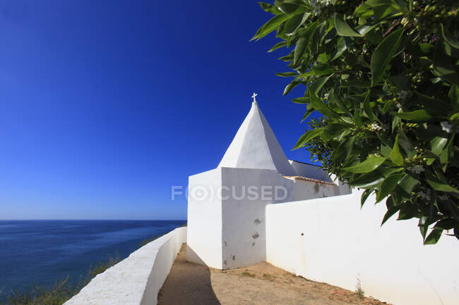 Portugal, Algarve. Senhora da Rocha. Vilalara. Ermida da Nossa Senhora da Rocha. — Stock Photo