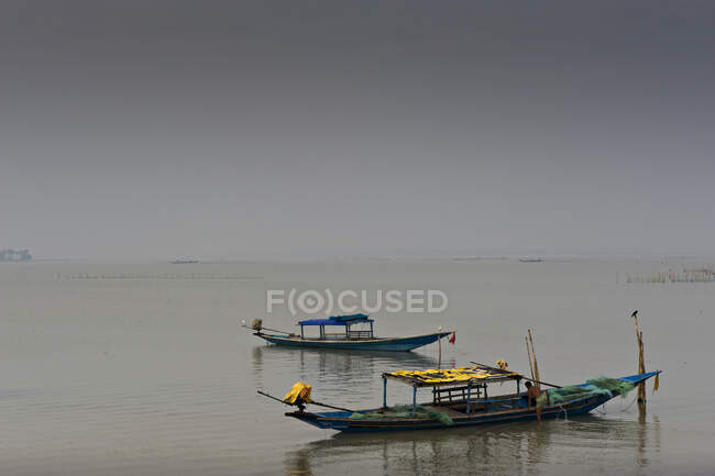 India, Orissa, Lago Chilika, Sataparha - foto de stock