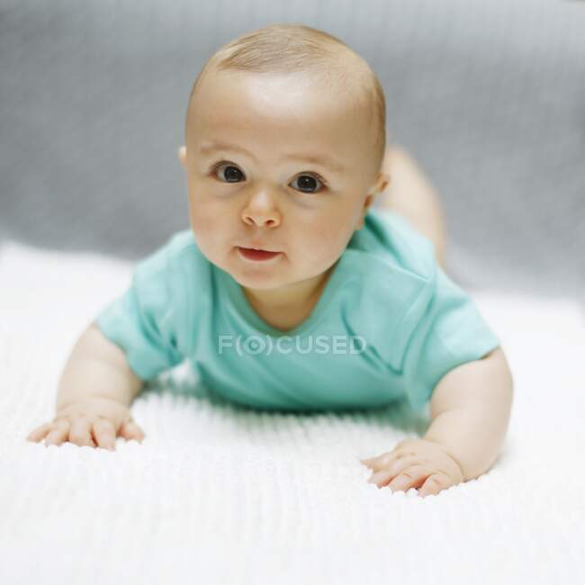 Portrait of a 8 months baby boy — Stock Photo