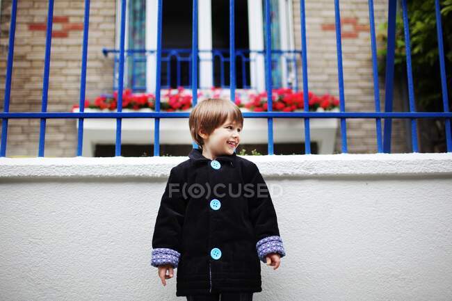 Портрет чотирирічного хлопчика — стокове фото
