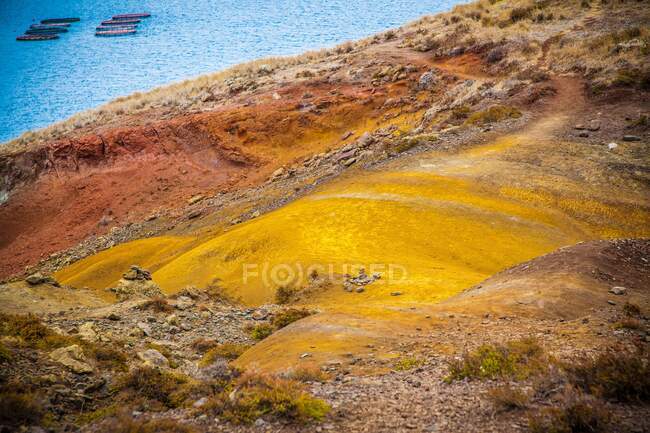 Île de Madère, Ponta do Furado roche volcanique — Photo de stock