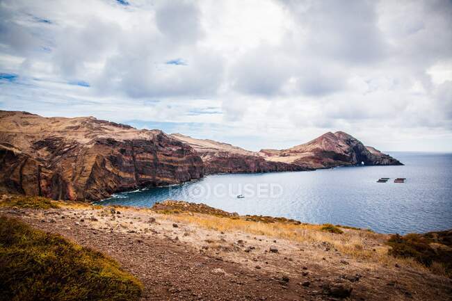 Isla de Madeira, Ponta do Furado - foto de stock