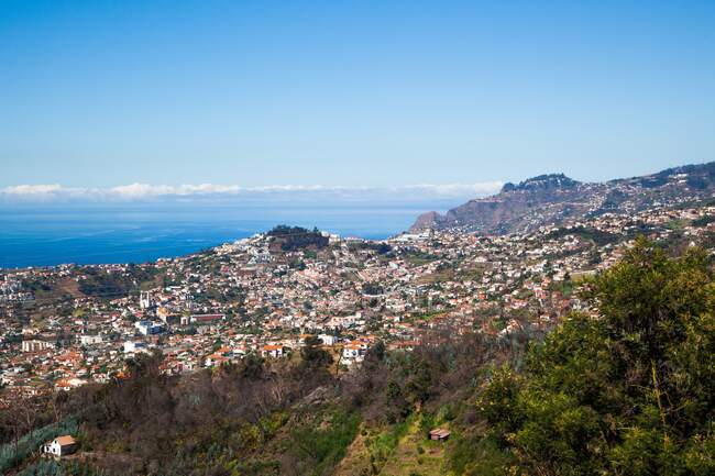 Остров Мадейра, Фуншал днем — стоковое фото