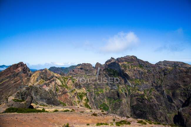 Isla de Madeira, Pico do Arieiro - foto de stock
