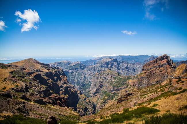 Madeira Island, pico de Ariero — Stock Photo