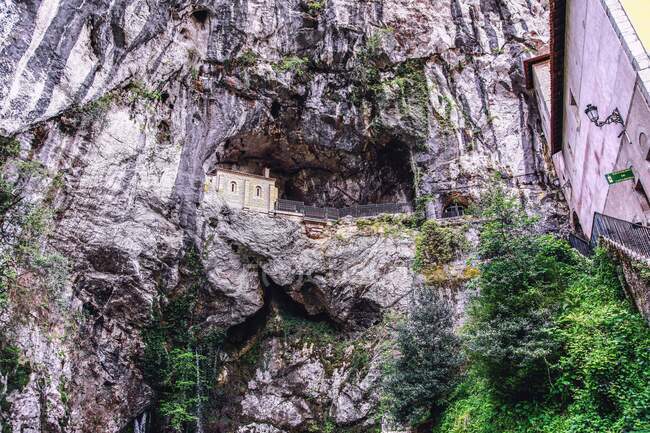 Caves of Covadonga, Asturias, Spain — Stock Photo