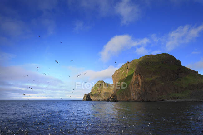 Islandia, Vistas a las islas Vestment - foto de stock