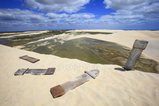 Brasil, Ceara. Duna Encantada (Duna Encantada)) - foto de stock