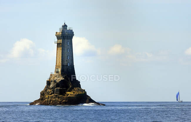 France, Nord-Ouest de la France, Bretagne, Phare de la Vieille, Raz de Sein — Photo de stock