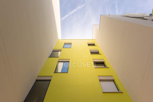 Backside of a modern building — Stock Photo