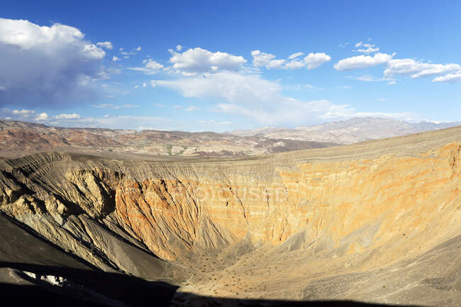 USA. Kalifornien. Death Valley. Ubehebe-Krater. Vulkan. — Stockfoto